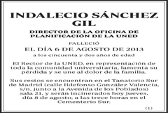 Indalecio Sánchez Gil